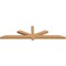 Ekena Millwork Kennewick Timber Gable Bracket, Western Red Cedar, 84"W x 21"H x 3 1/2"D x 3 1/2"F, 6/12 Pitch GBW084X21X0404KEN00SWR - alternate 5